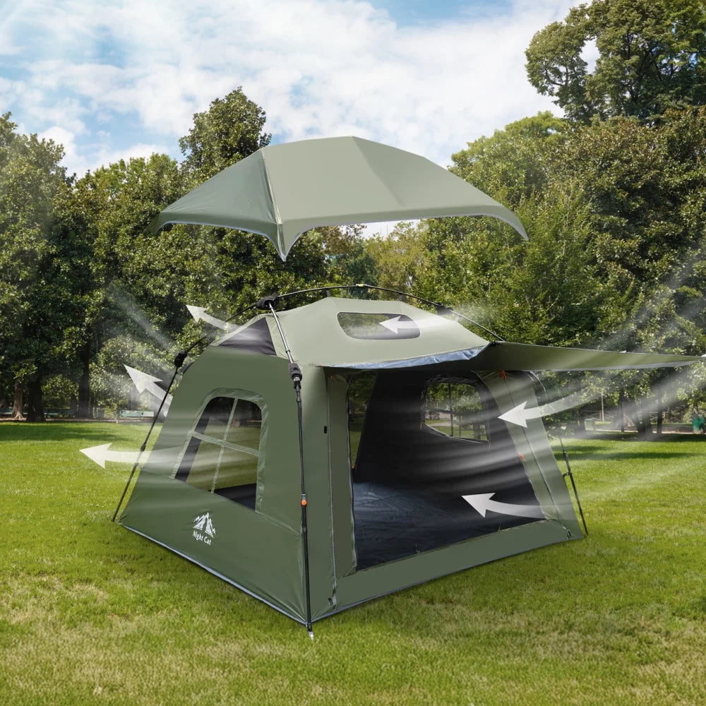 4 Person Pop Up Camping Tent