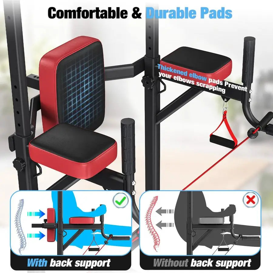 450 LBS Pull Up Bar Station