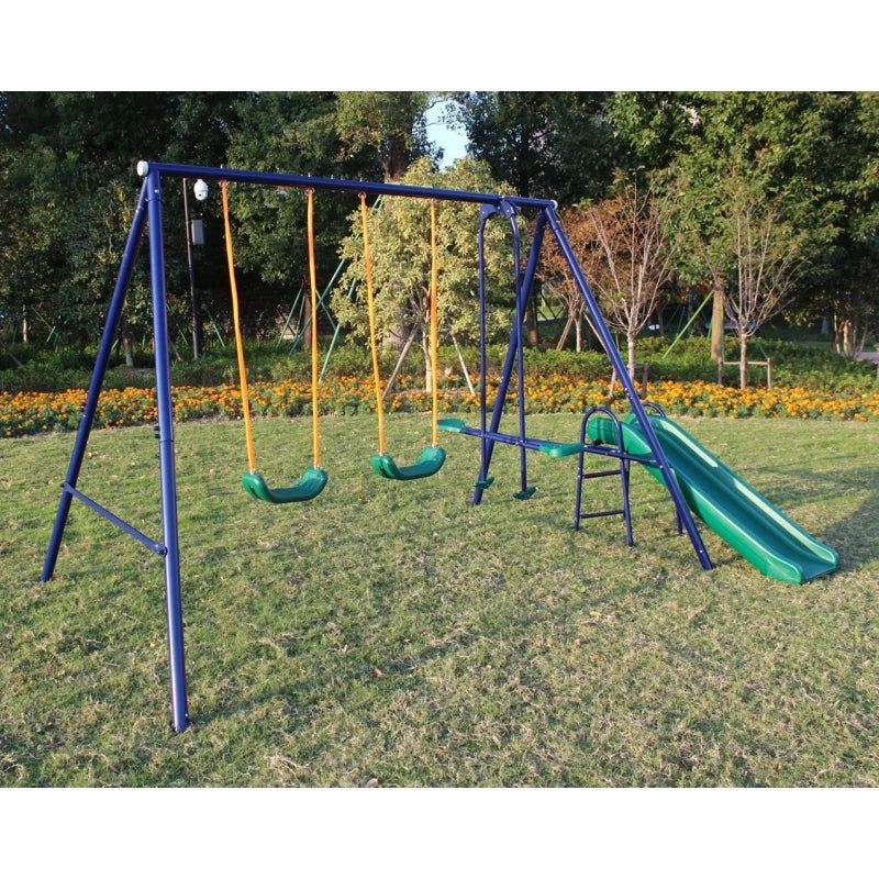 Metal Swing Set for Kids