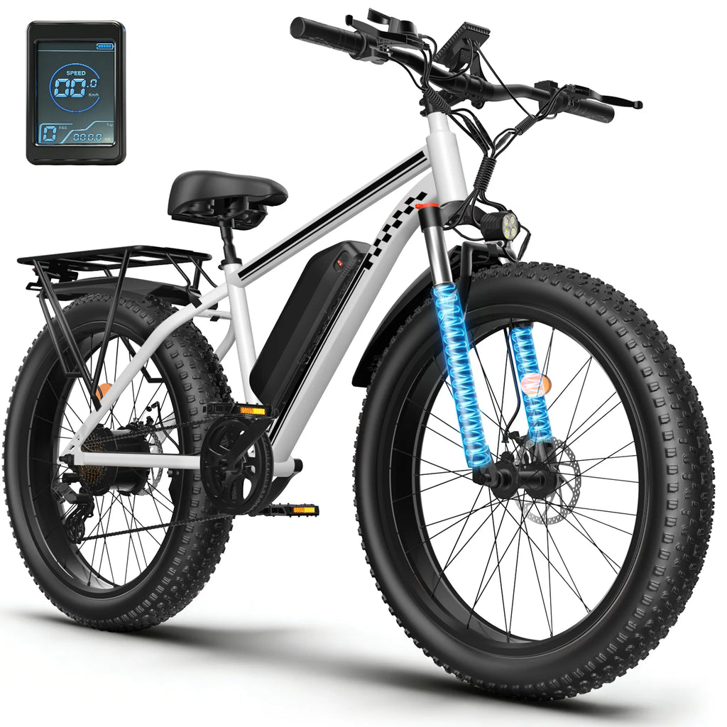 1500W Mountain Ebike 26x4 Inch