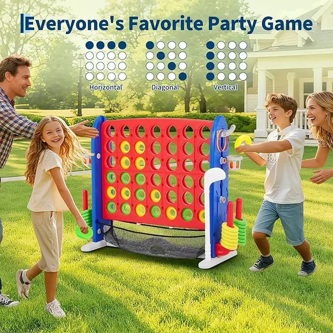 Giant Connect 4 Game Outdoor