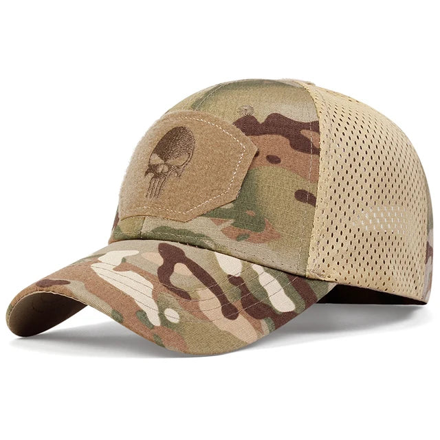 Mesh Hunting Skull Tactical Hat