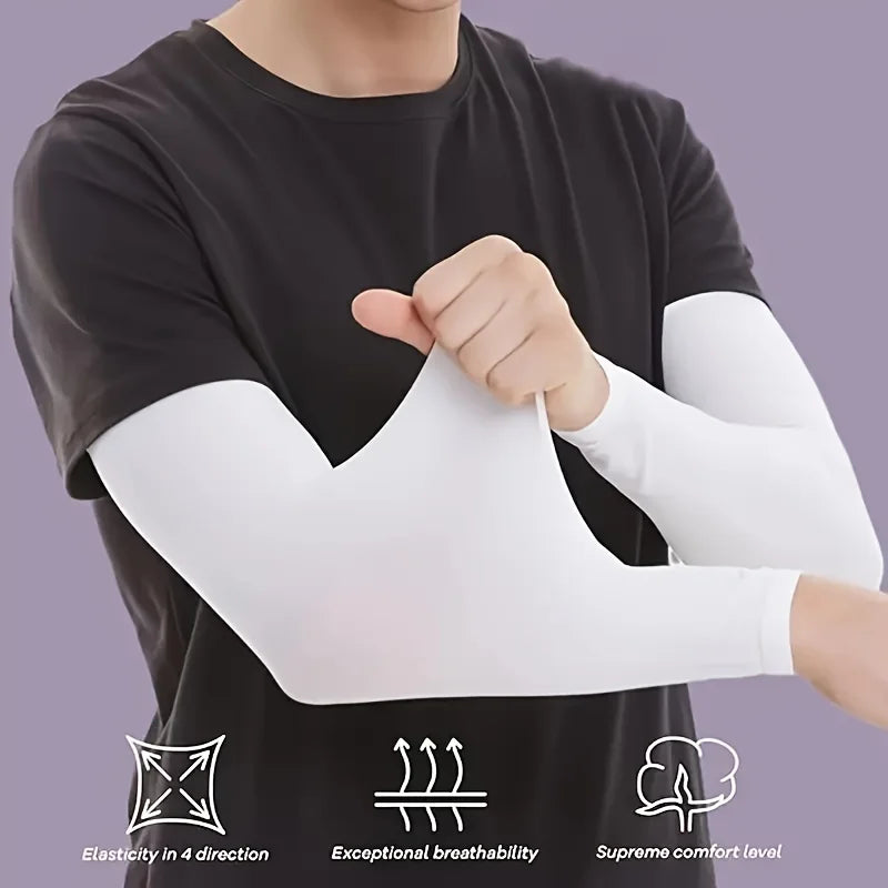3Pair High-Elastic Ice Compression Arm Sleeves