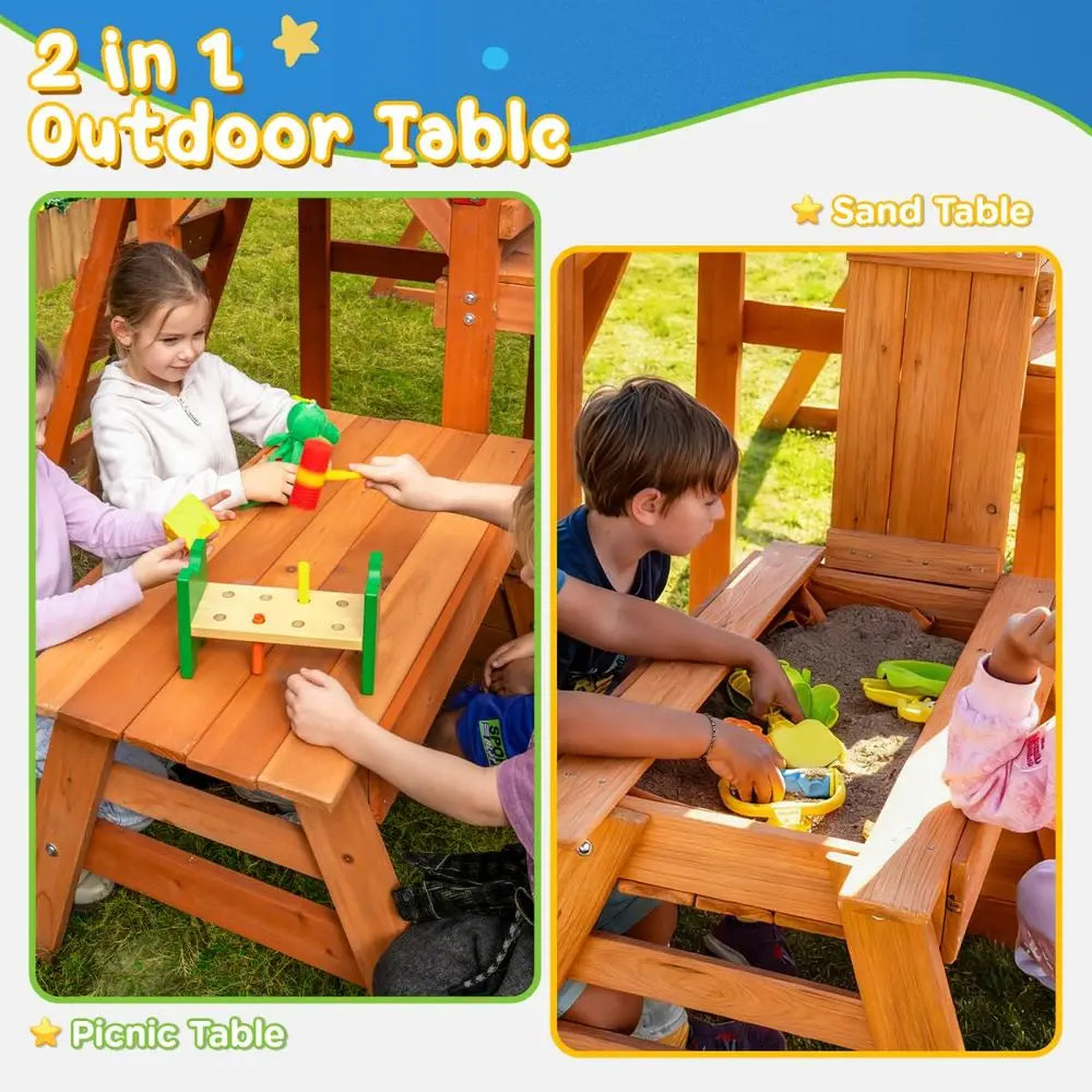 Playground Wooden Swing Sets