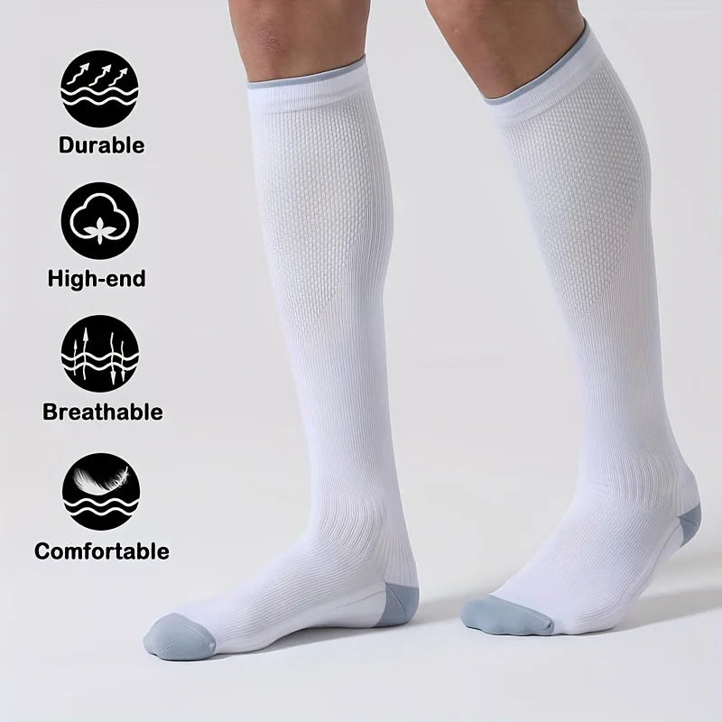 Crochet Style Compression Socks