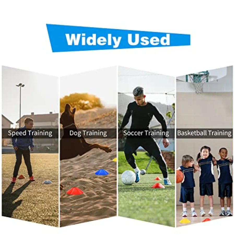25/50/100pcs  Agility Soccer Cones