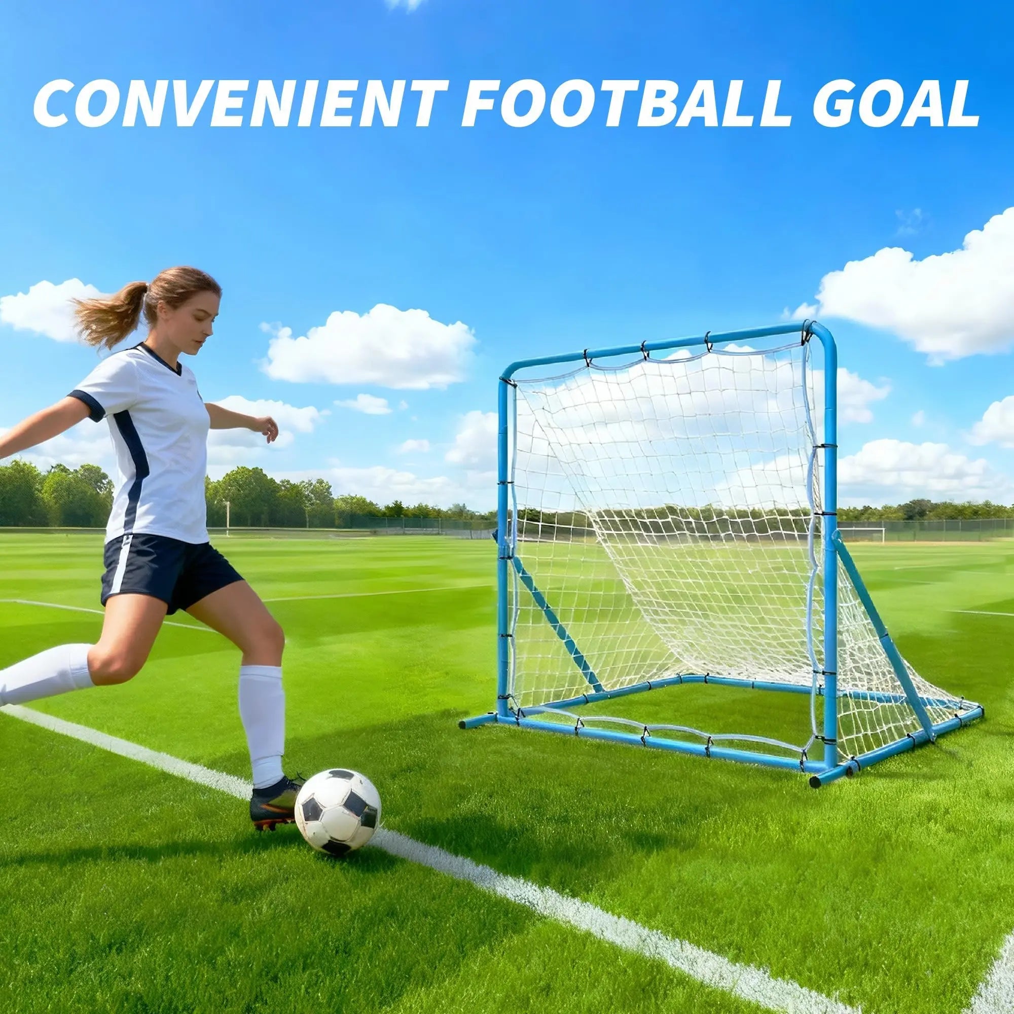 7X5 FT Soccer Rebounder Net