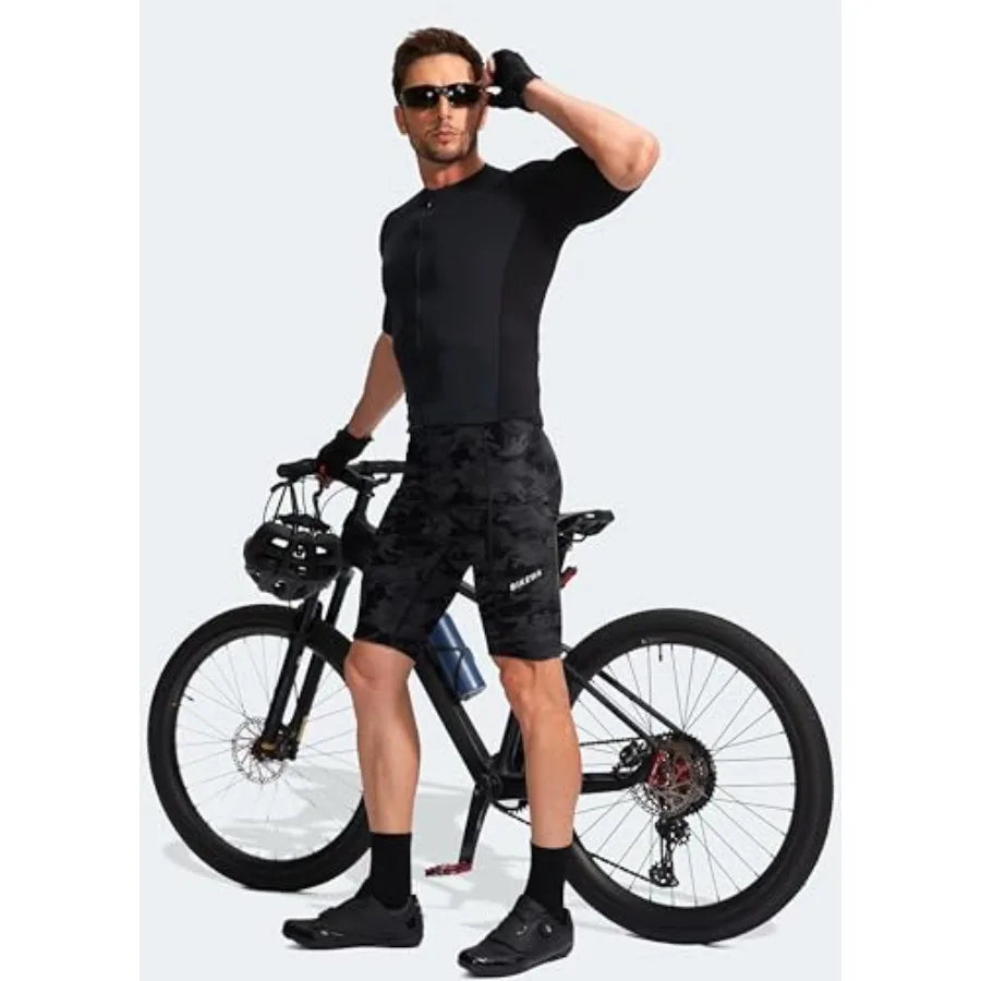 Men's Bike Shorts 3D Padded Cycling