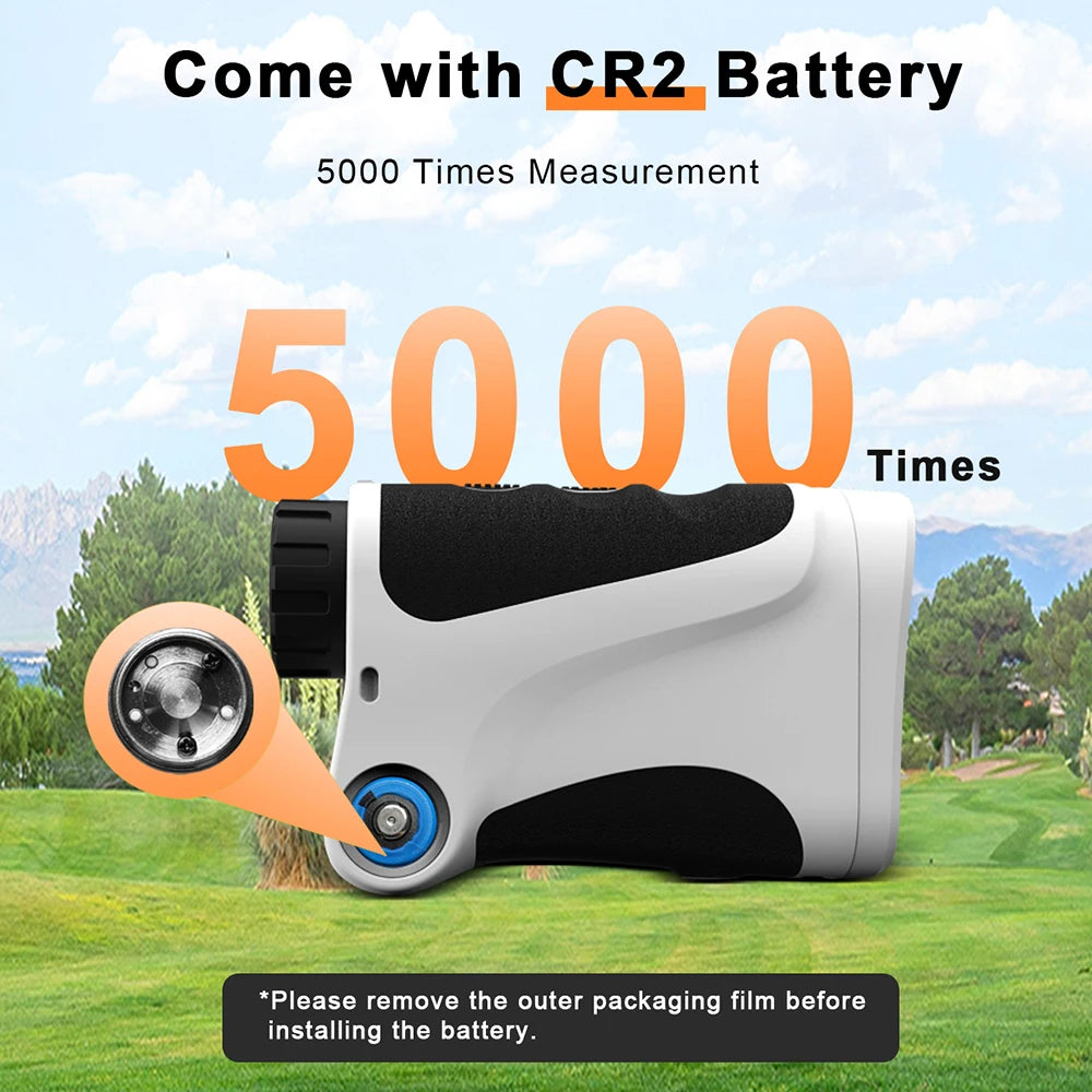 650 Yards Golf Laser Rangefinder with Slope