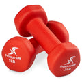 Set of Two Neoprene 3 Lb  Dumbbells