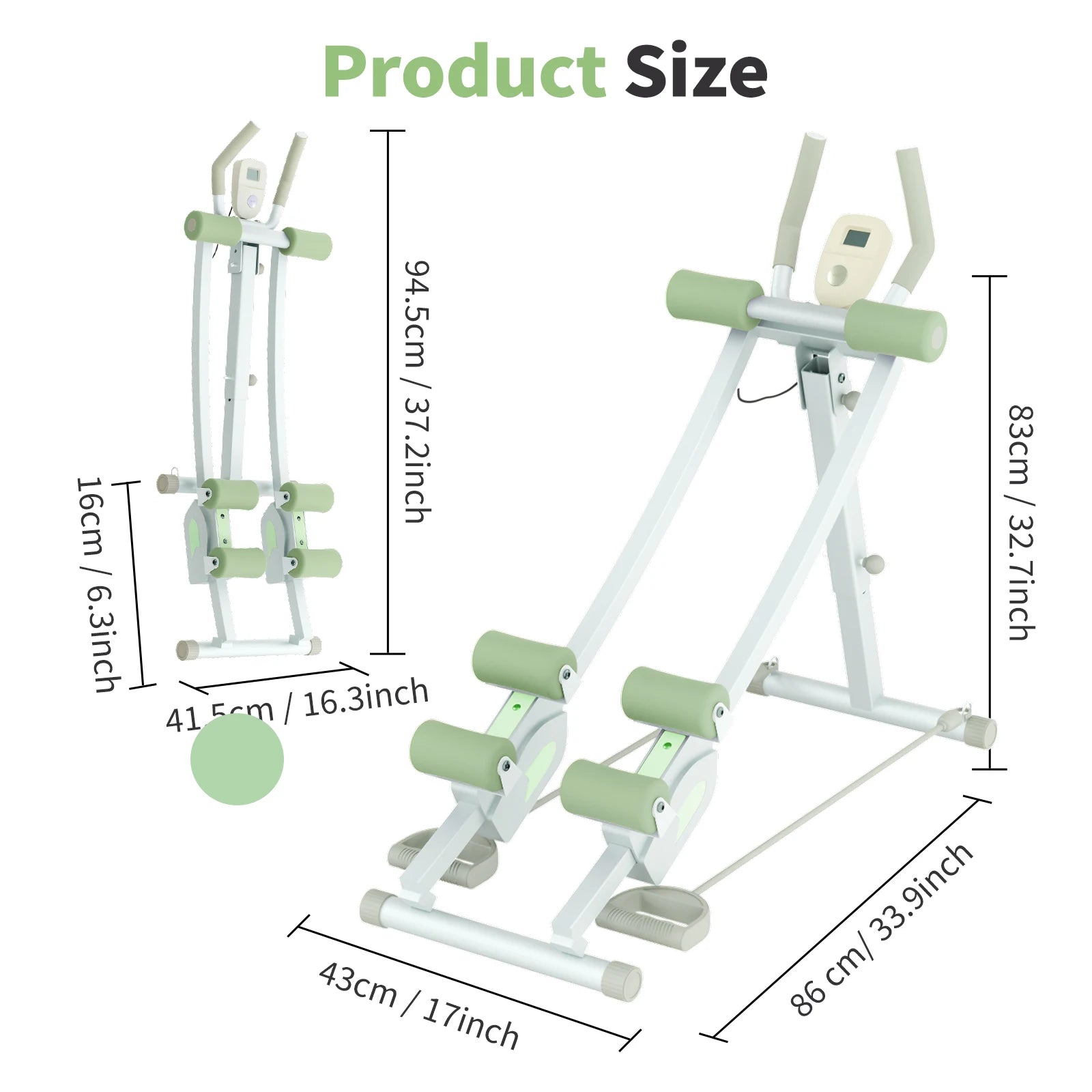 Abdominal Curling Exercise Machine Adjustable