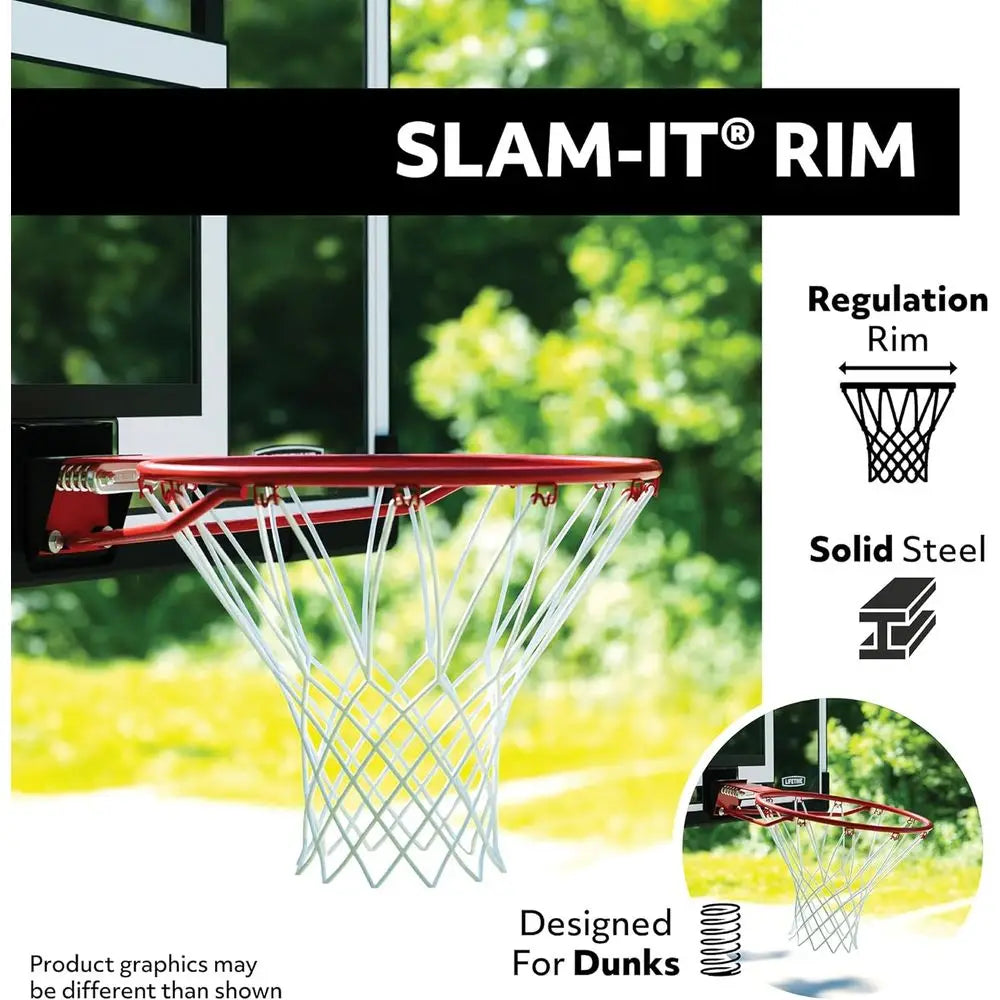 50 Inch Tempered Glass Basketball Backboard