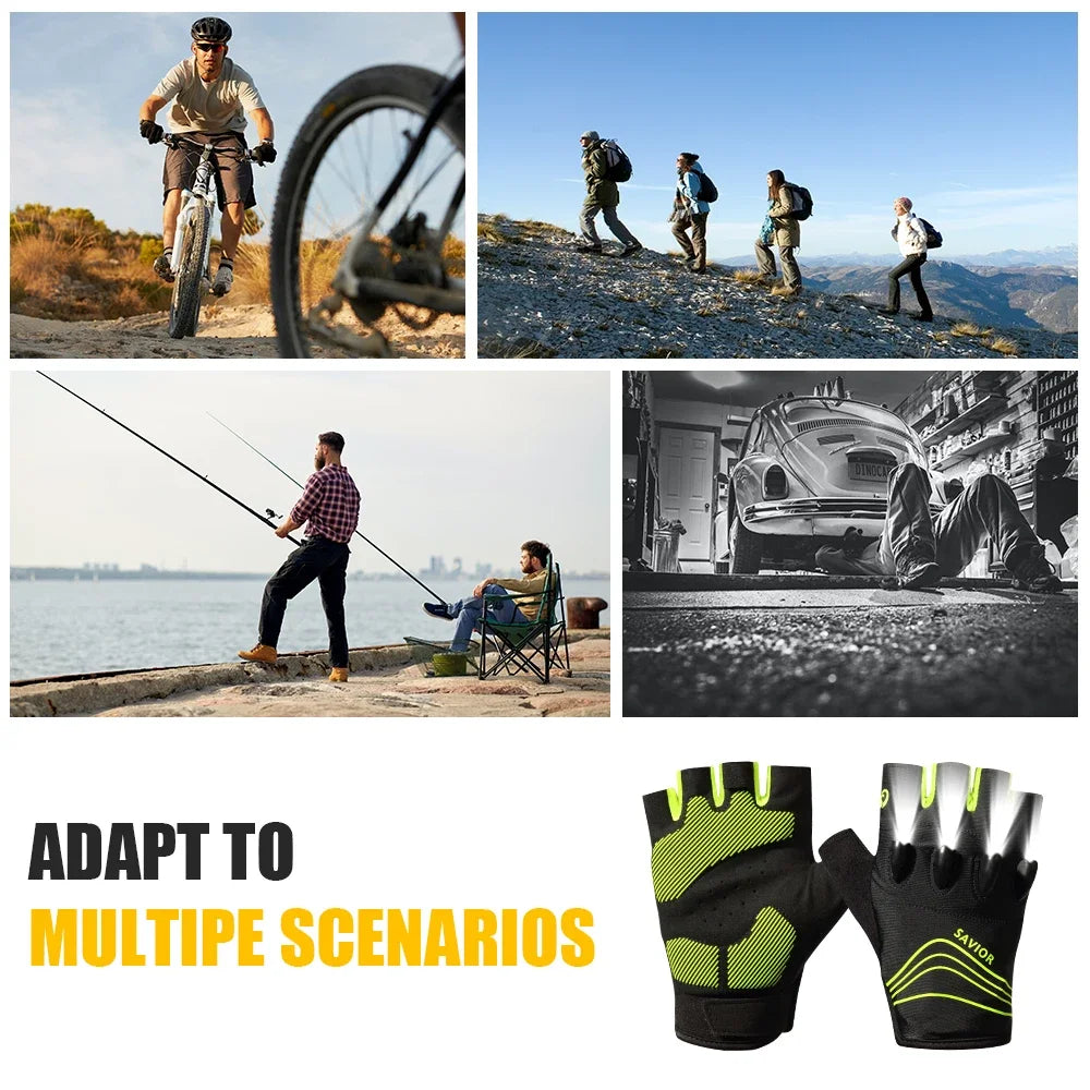 Outdoor Sports Cycling Gloves Half Finger