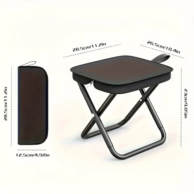 Portable multifunctional ultra light fishing stool