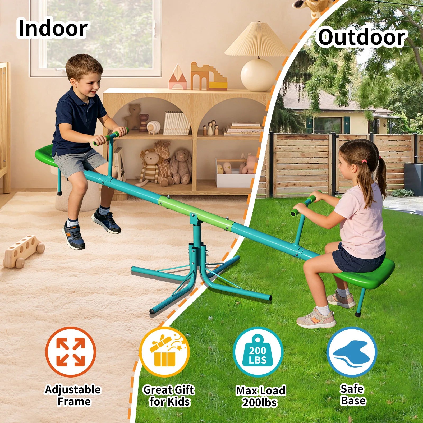 Seesaw, Swiveling 360 Degrees