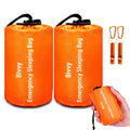 2-Pack Emergency Sleeping Bag