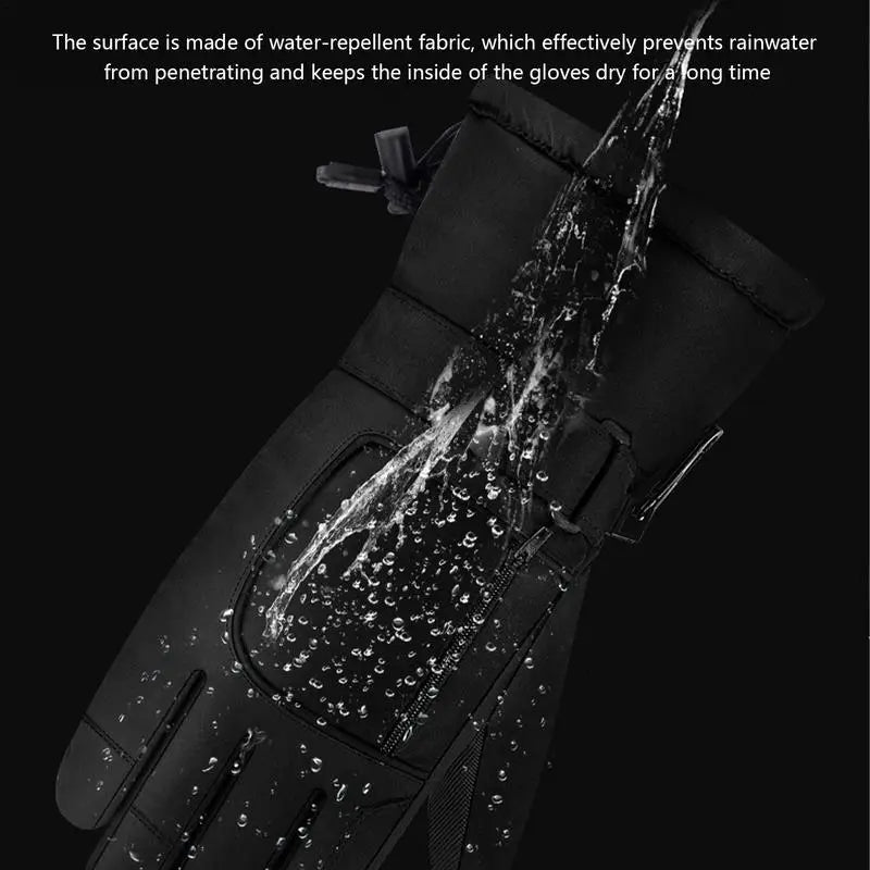 Winter Outdoor Heating Cycling Gloves
