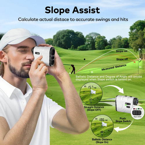 1200Yard Golf Rangefinder Rechargeable
