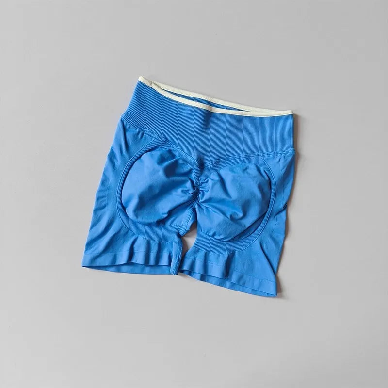Women's High Waist Seamless Yoga Shorts