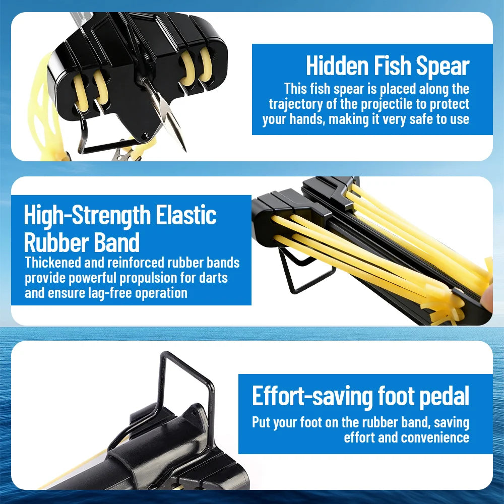 Fishing Slingshot Rod with Reel Long