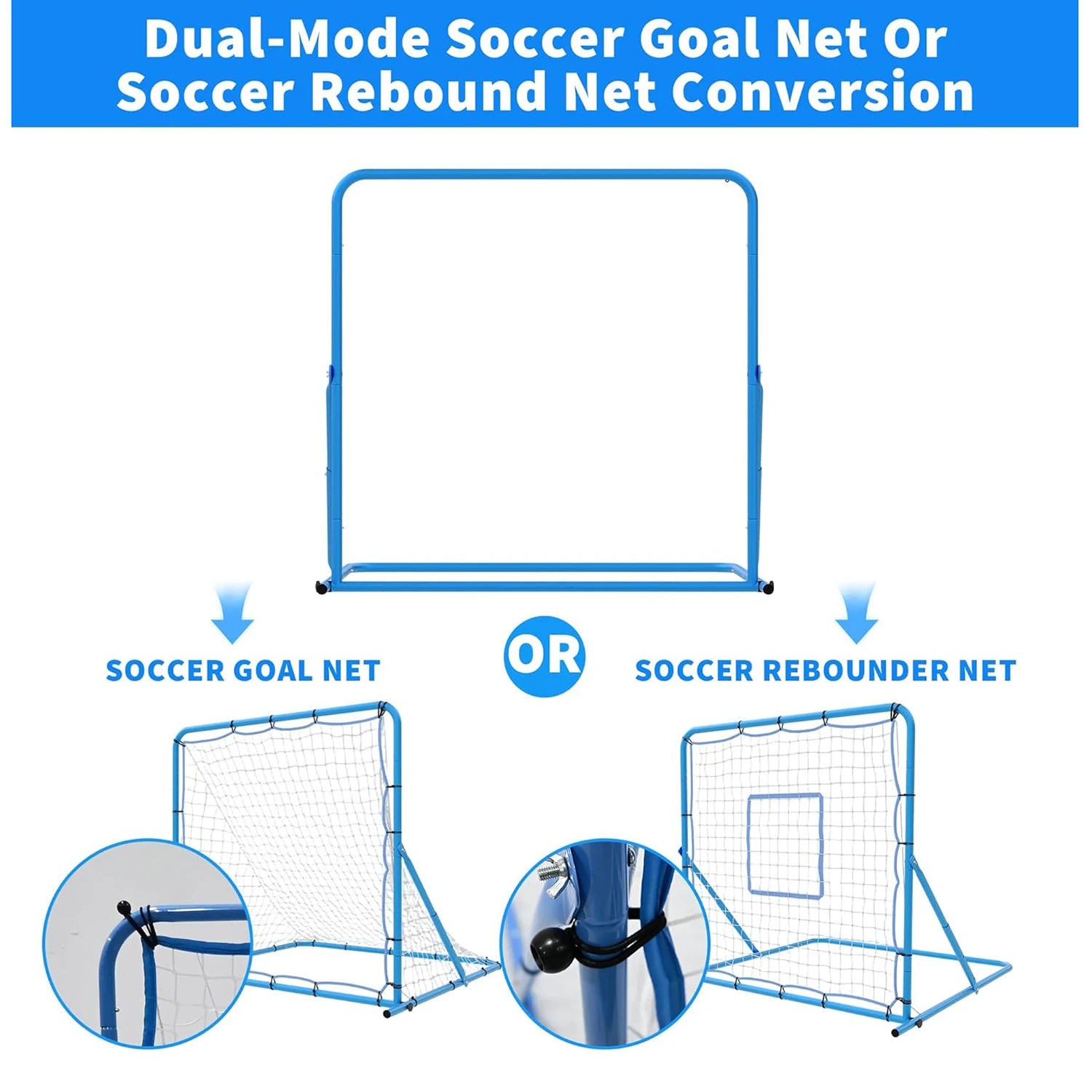 4x4 Ft Soccer Rebounder