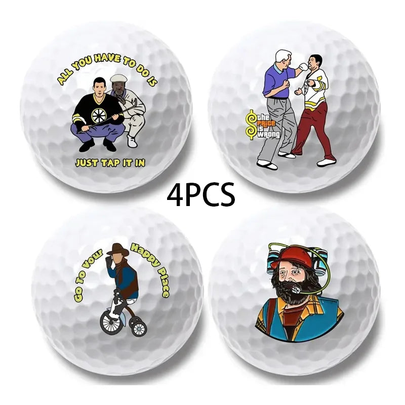 4pcs Golf Balls High Elasticity