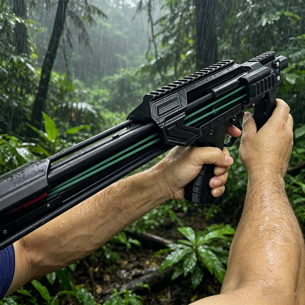 Multi functional slingshot bow and arrow launcher