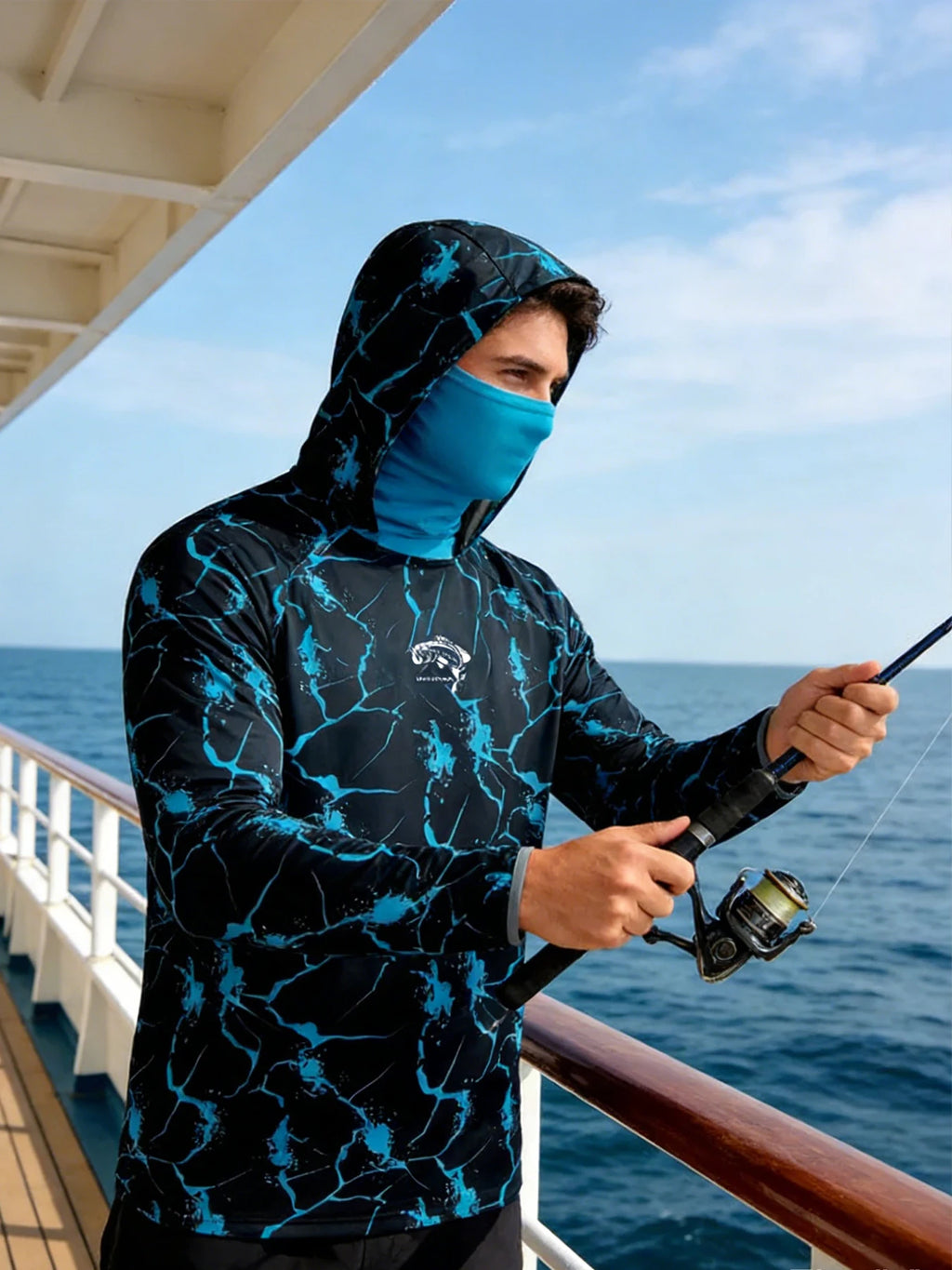 Fishing Hoodie LS Sun Protection