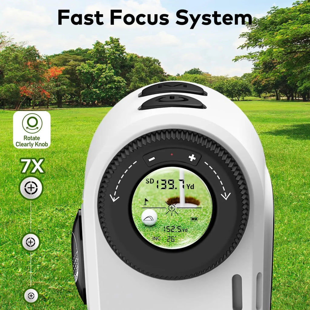 Golf Rangefinder 7X 905nm 1200 Yard Multifunctional