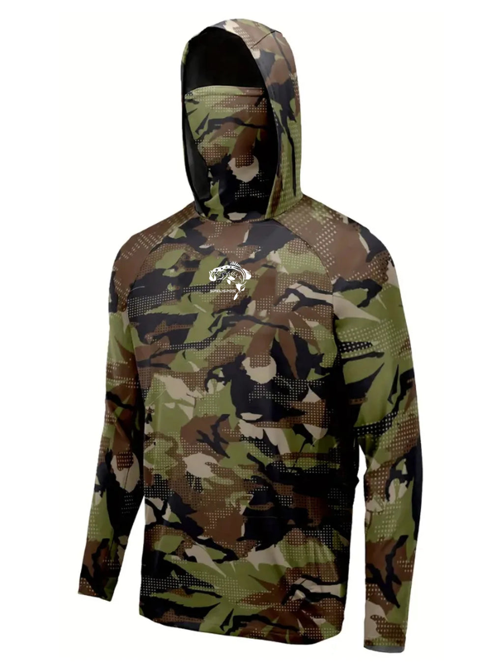 Fishing Hoodie  Men Long Sleeve Sun Protection