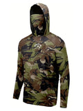 Fishing Hoodie  Men Long Sleeve Sun Protection