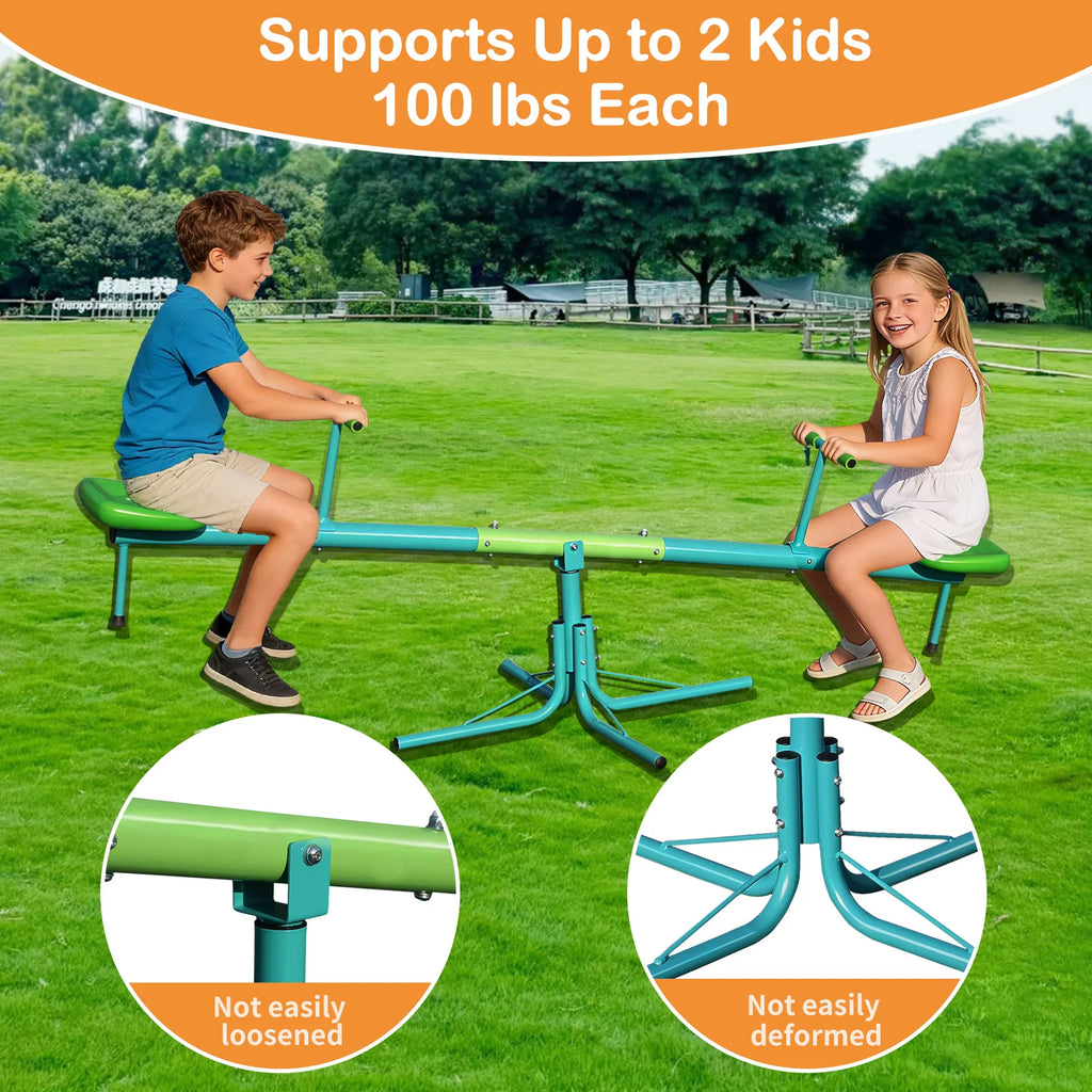 Seesaw, Swiveling 360 Degrees