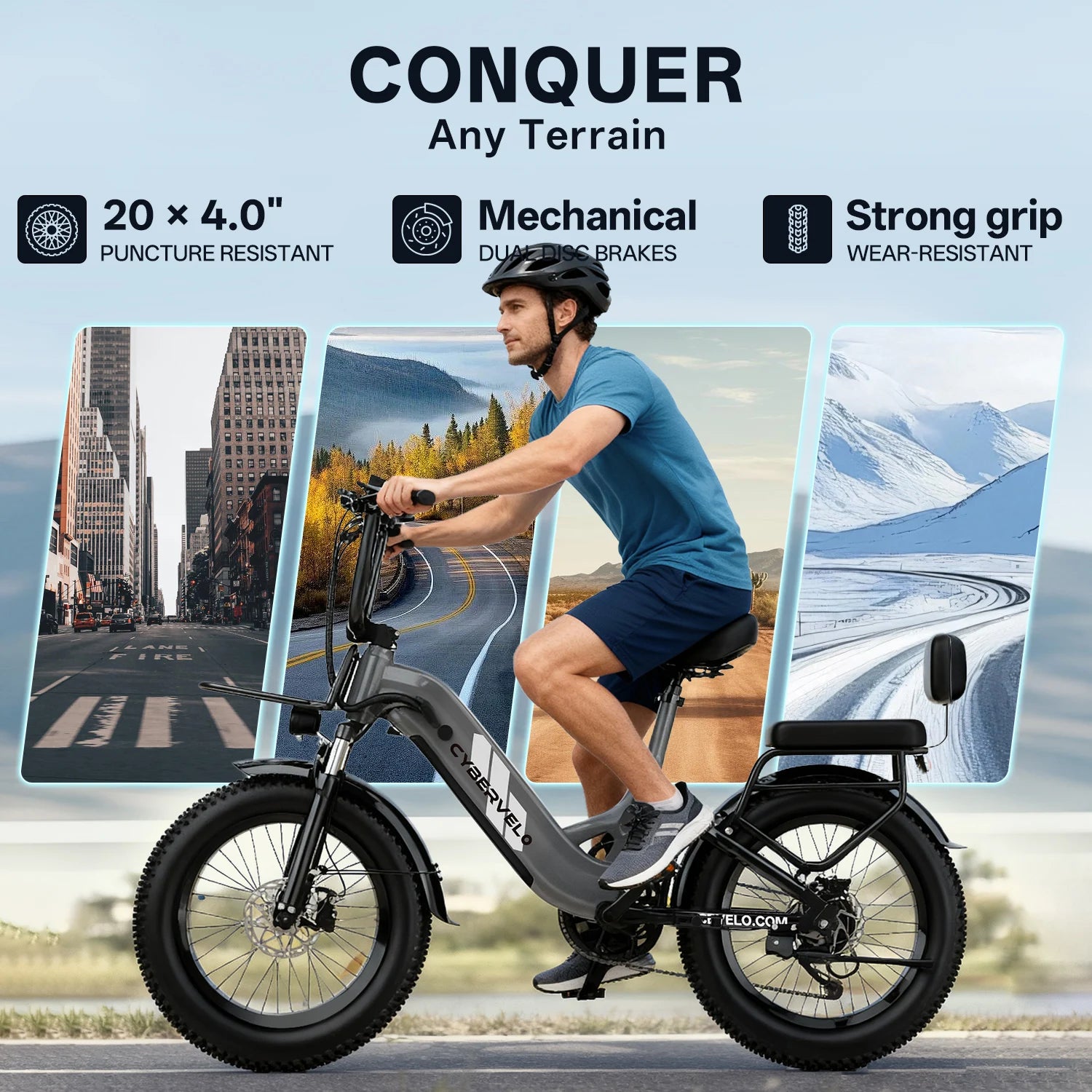 80 Miles Long Range E-bike