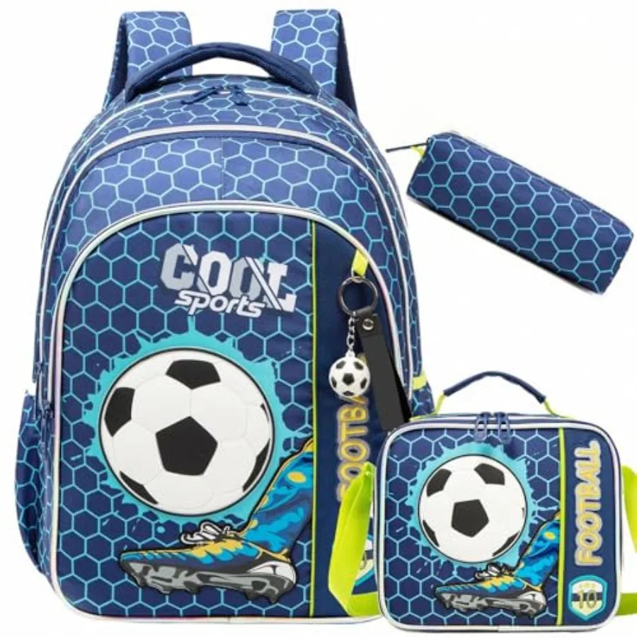 Football Backpacks Set for Boys