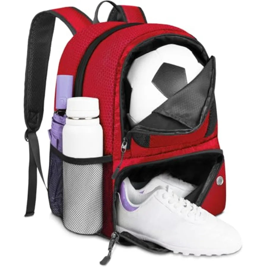 Soccer Backpack with Ball Holder
