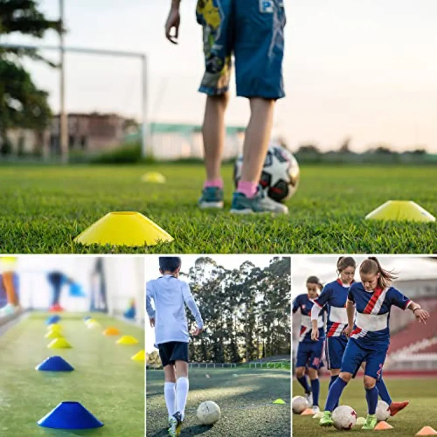 25/50/100pcs  Agility Soccer Cones
