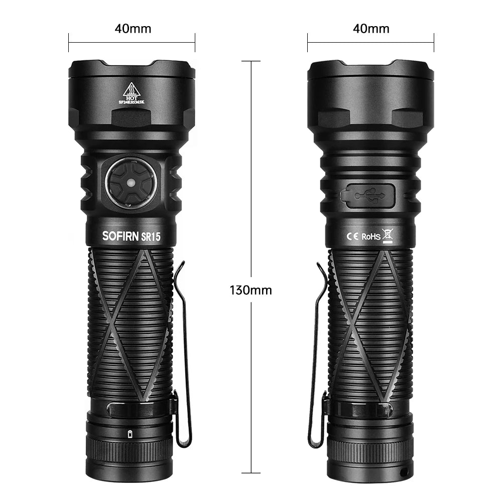 SR15 4500LM Flashlight