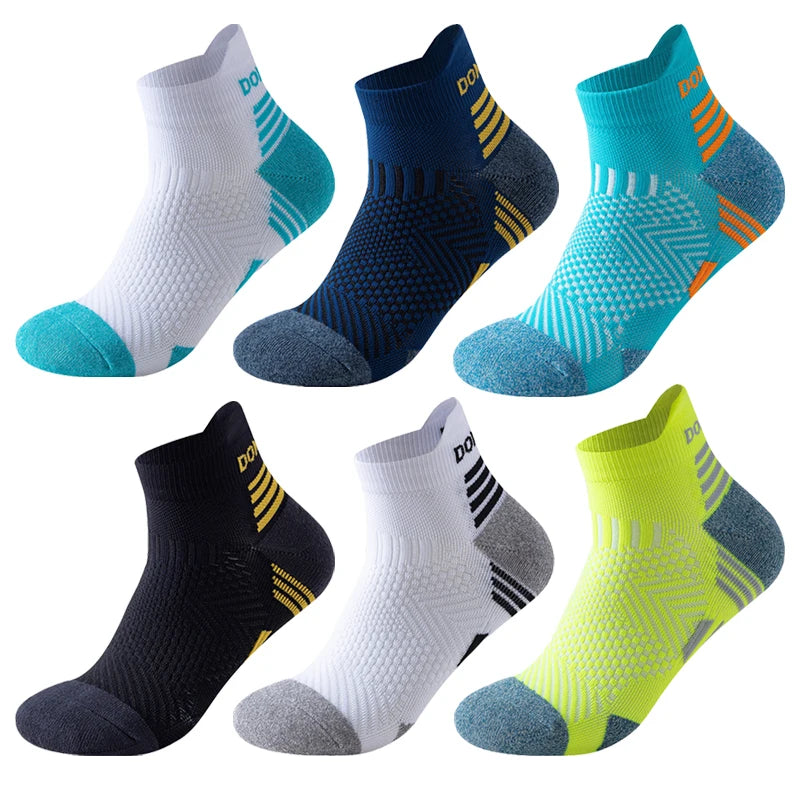 3 Pairs Marathon Socks Men Women