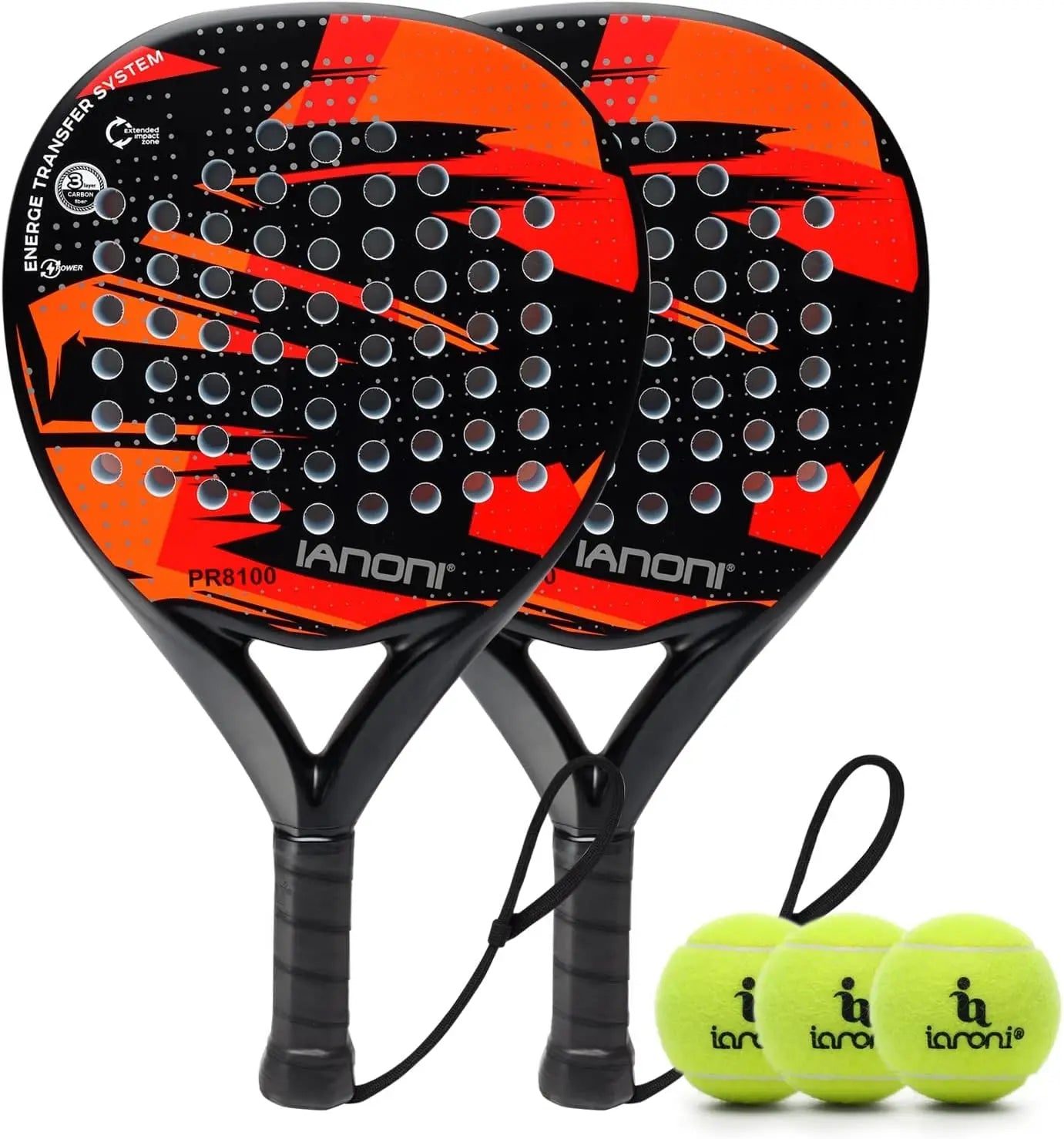 Padel Racket Carbon Fiber Surface
