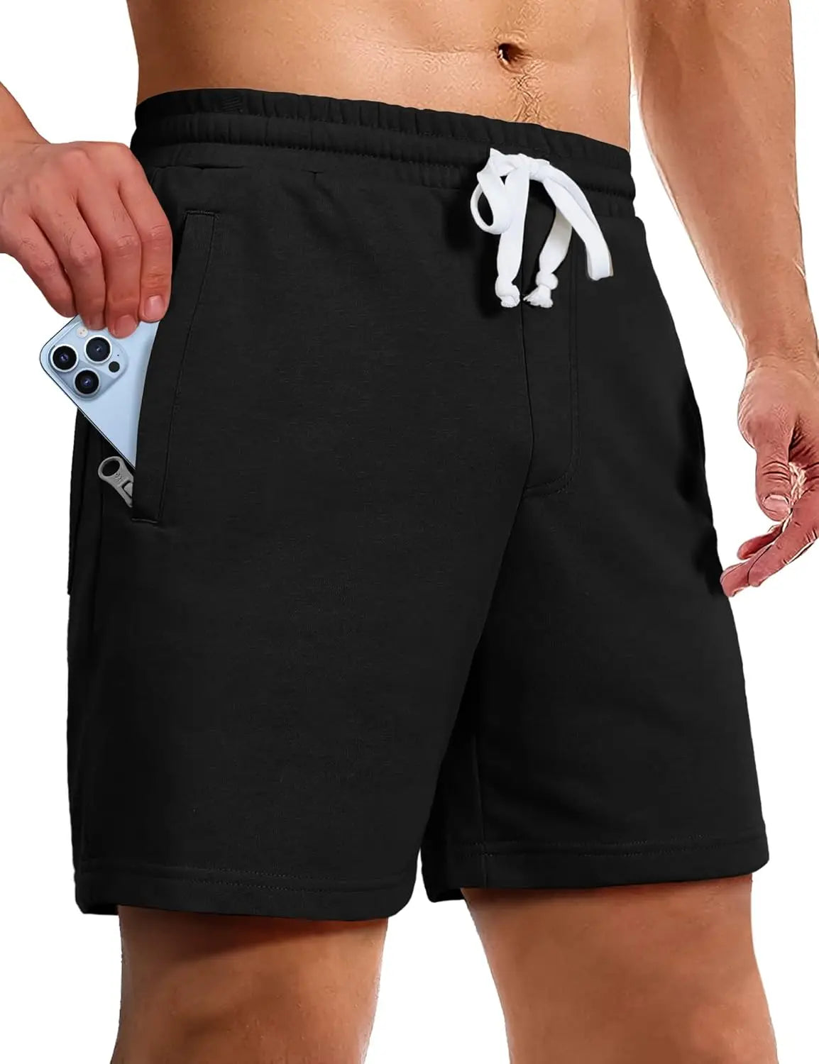 Sweat Shorts for Men 5 Inch Inseam