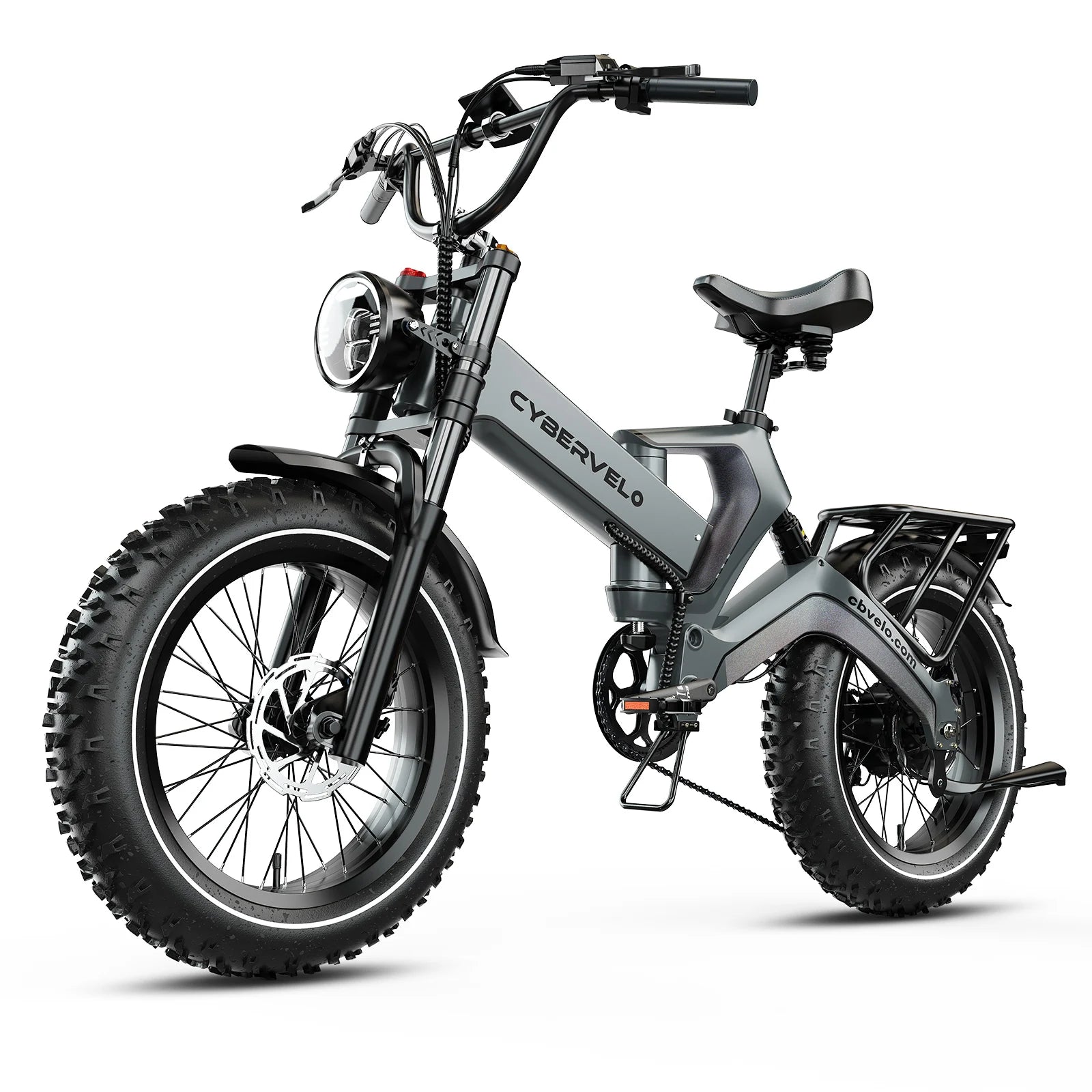 20” Fat Tire 2000W Peak Motor Luxury ebike