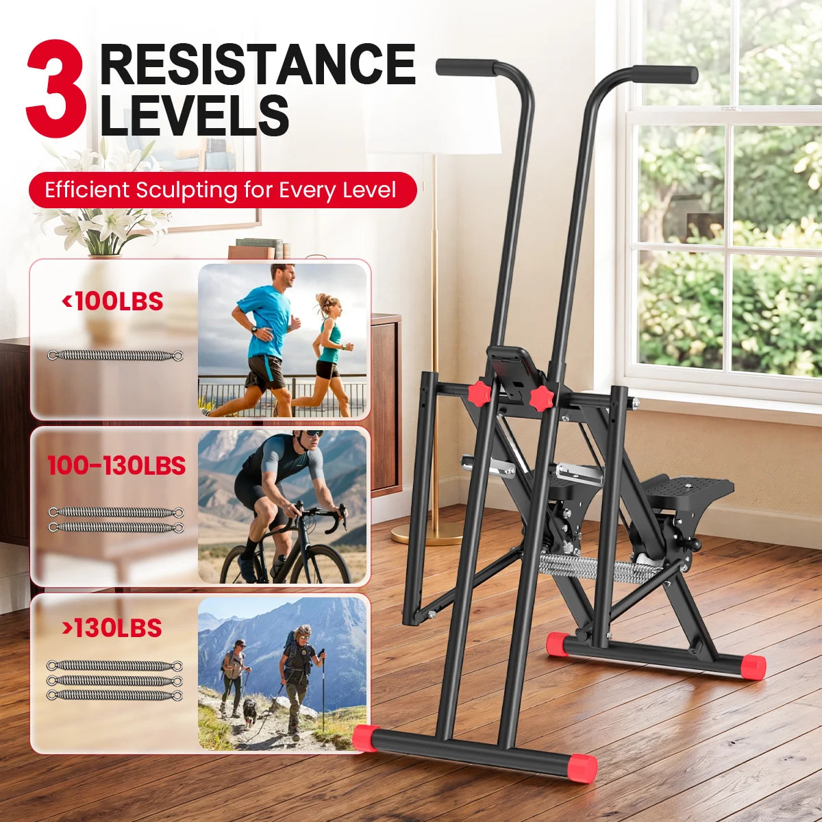 Adjustable Vertical Stair Stepper