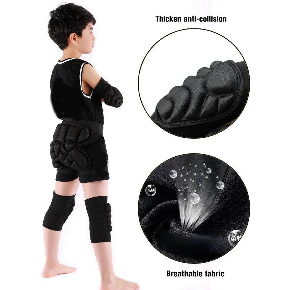 Kids Knee Pads Elbow Compression Sleeves Guard