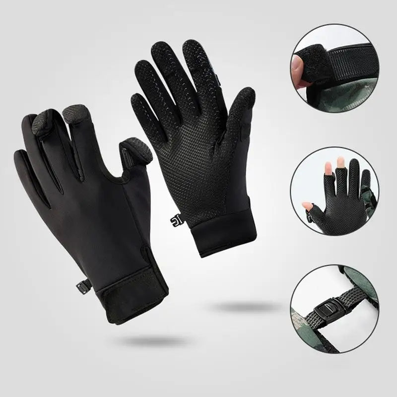 Winter Fishing Gloves  For Men