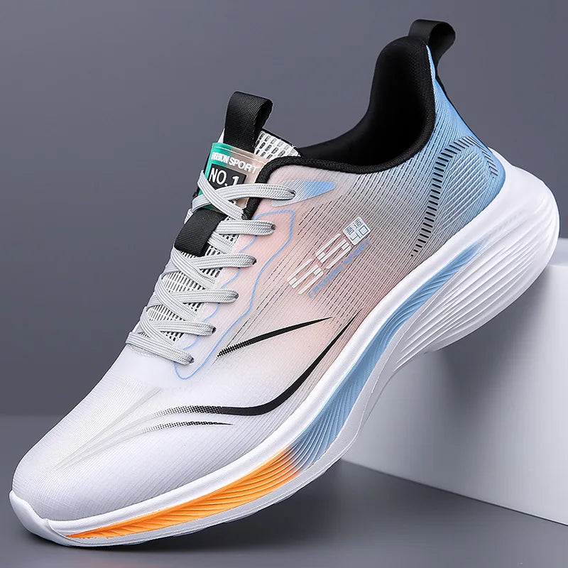 Trendy Men Shoes Soft Sole Running Sneakers