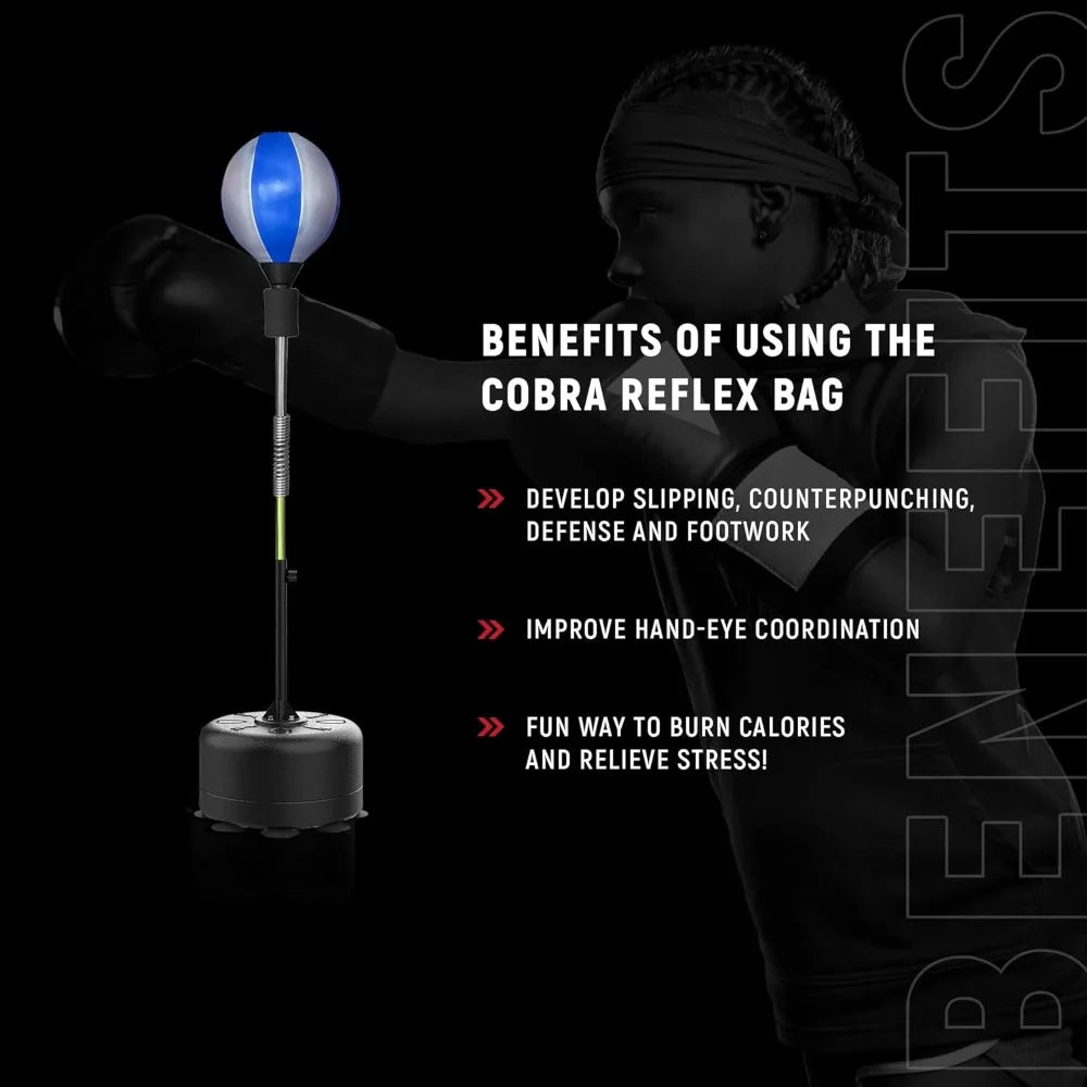 Fast Reaction Punching Bag with Stand