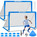 Set of 2  6X4/ ft Toddler Soccer Nets