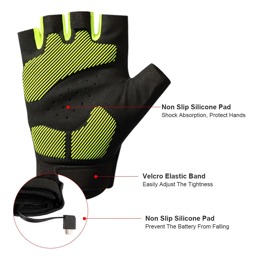 Outdoor Sports Cycling Gloves Half Finger