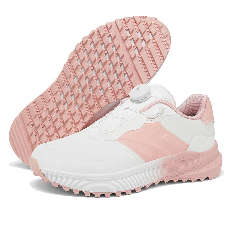 Professional Men's Golf Shoes Leather