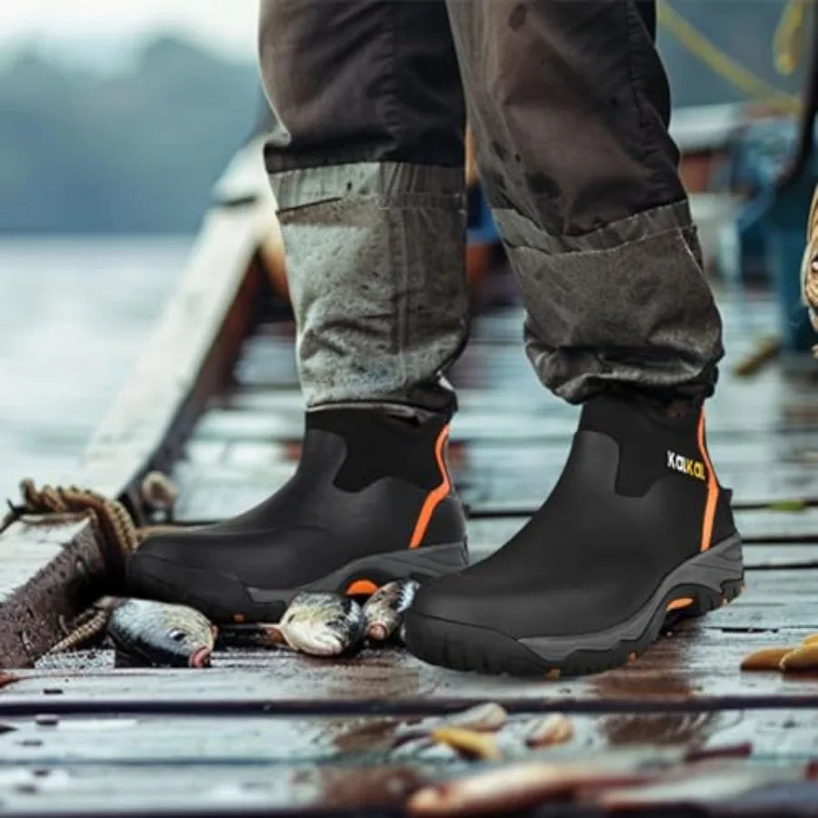 , Men's Rubber BootsWaterproof
